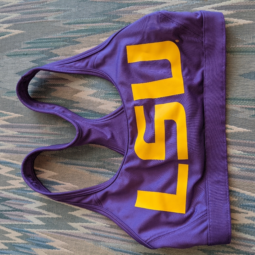 Victoria's secret Pink LSU sports bra